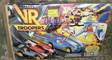Pista diorama VR Troopers vintage Polistil anni 90