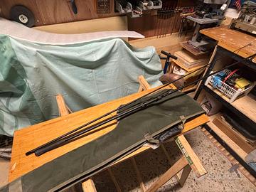 Set canne da pesca con accessori