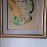 quadro ernesto treccani pittura pezzo unico