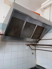 Cappa Professionale Motorizzata 120cm