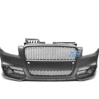 PARAURTI ANTERIORE AUDI A4 04-07 LOOK RS4 NERO PDC