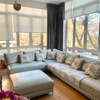 Divano angolare in pelle Divani&Divani