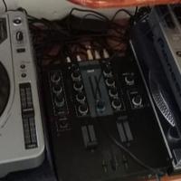 Pioneer Cdj 800 + Mixer Cut 2 scratch