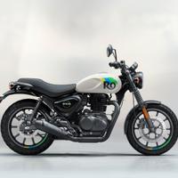 Royal Enfield HNTR 350 bianca
