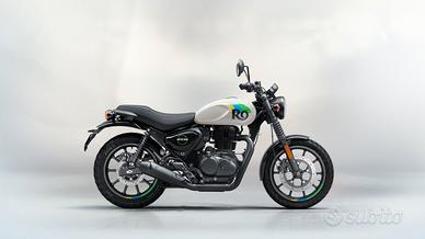 Royal Enfield HNTR 350 bianca