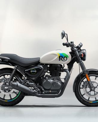 Royal Enfield HNTR 350 bianca