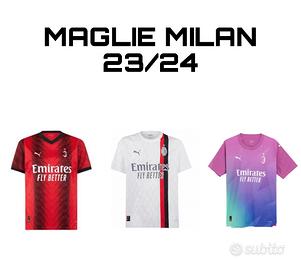 Maglia Milan calcio stagione 2023/2024