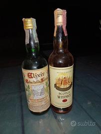 vecchie bottiglie di liquire 