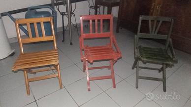 sedie colorate
