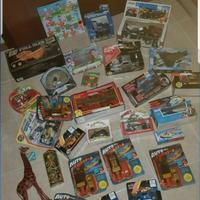 Giocattoli d'epoca con scatole