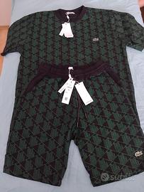 completo tutta estiva Lacoste nuova taglia L