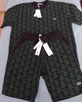 completo tutta estiva Lacoste nuova taglia XXL 