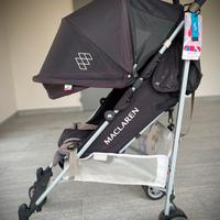 Passeggino Leggero Maclaren Triumph, Nero.