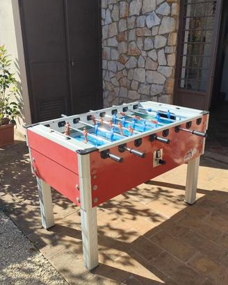 Biliardino calcio balilla Roberto Sport rosso