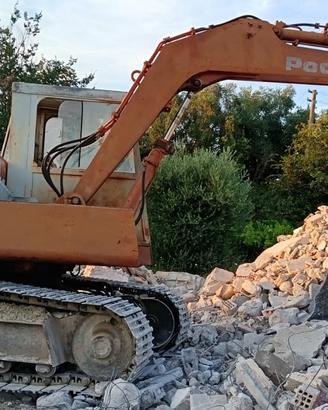 escavatore cingolato poclain 130ql