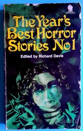 THE YEAR'S BEST HORROR STORIES 1 - rara antologia