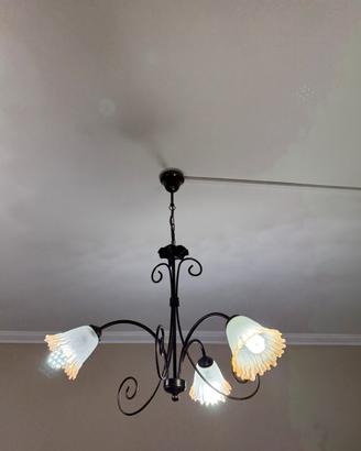 Set Lampadari in Ferro Battuto Intera Abitazione