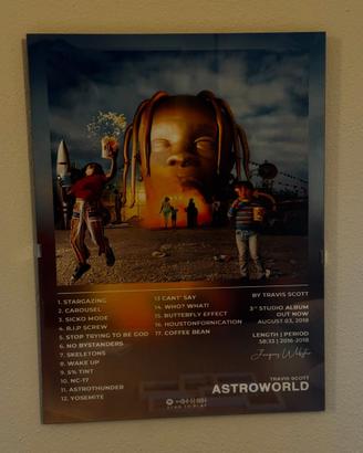 Quadro Poster Travis Scott Santana Season 30x40