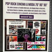 Libro Pop Rock Cinema & Moda 70’ 80’ 90’