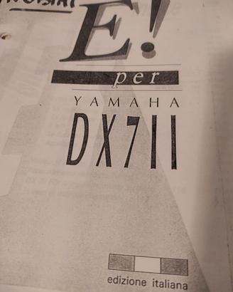 E GREY MATTER Yamaha DX7 II - MANUALE ITALIANO