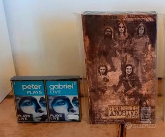 Genesis Archivie cd box Peter Gabriel mc cassette