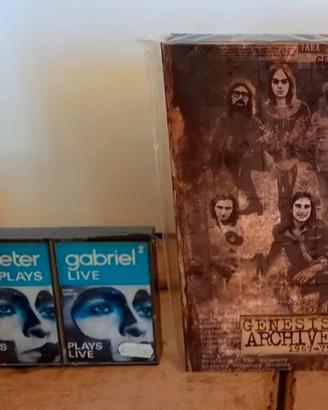 Genesis Archivie cd box Peter Gabriel mc cassette