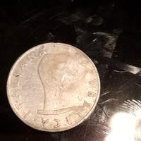 moneta argento 2 corone 1/2 olanda 1961