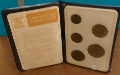BRITAIN'S FIRST DECIMAL COINS - 1971 - ROYAL MINT