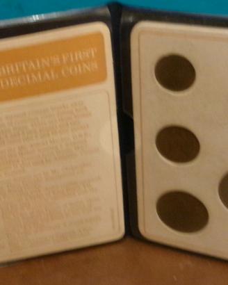 BRITAIN'S FIRST DECIMAL COINS - 1971 - ROYAL MINT