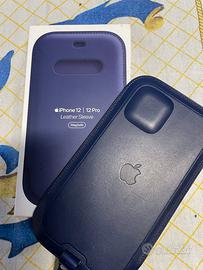 Apple Leather Sleeve Blu