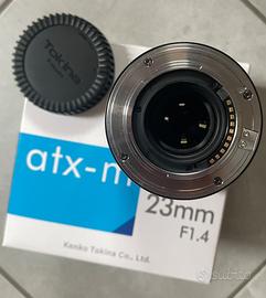 Tokina atx-m 23mm 1.4 Fuji XF