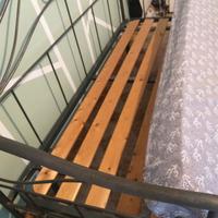 Divano letto ferro battuto