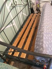 Divano letto ferro battuto