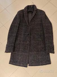 cappotto da uomo grigio taglia S