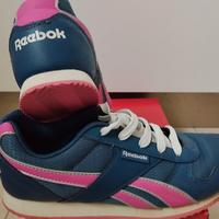 Scarpe Reebok n. 38 blu e rosa