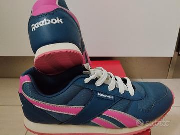 Scarpe Reebok n. 38 blu e rosa