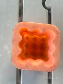 Stampo silicone a forma di cubo