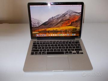 APPLE MACBOOK PRO 13,3  RETINA A1502 I5 8GB RAM