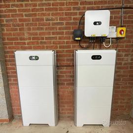 Kit fotovoltaico 10kw accumulo litio 6kw ad isola