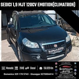 Sedici 1.9 MJT 120cv Climatronic comandi garanzia