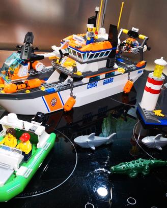Lego city 60014 Pattuglia della Guardia Costiera 