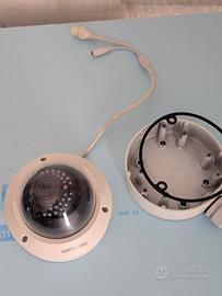 Telecamera dome hikvision + junction box