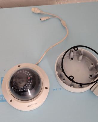 Telecamera dome hikvision + junction box