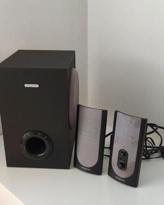 casse creative per PC o strumenti musicali 