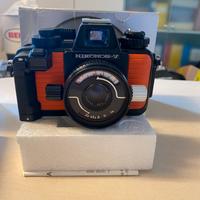 fotocamera nikonos v +28mm + 35mm + flash isotta 3