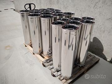Tubo inox doppia parete coibentato canna fumaria
