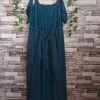 TUTA DONNA ELEGANTE CON GONNA/CINTURA VELATA TG 56