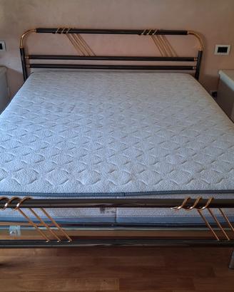 letto in ferro battuto + materasso