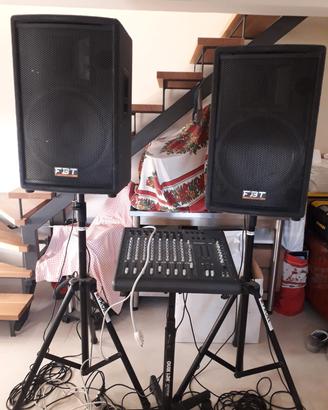  impianto audio FBT