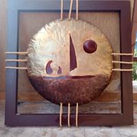 Decorazione parete con luci